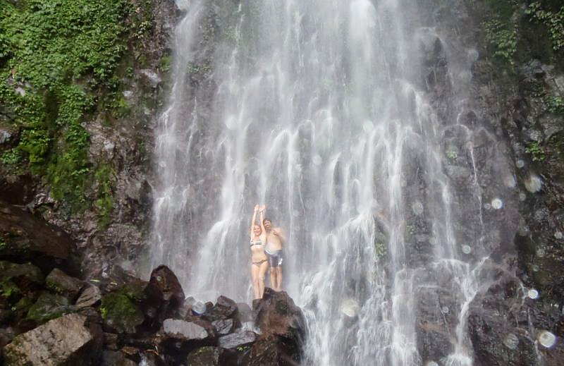 Waterfall Lampung province South Sumatra